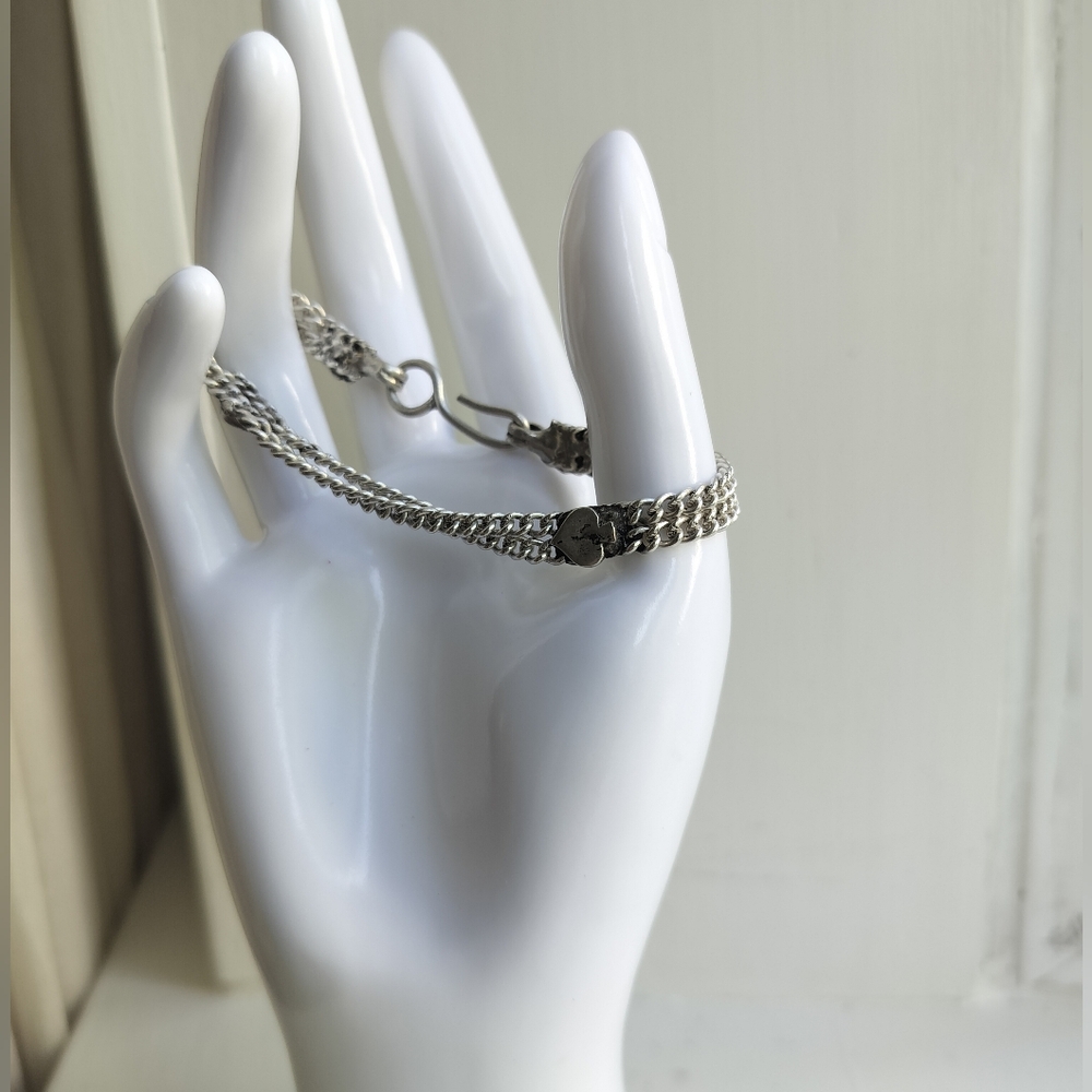 Vintage Silver Tone Bracelet Women's